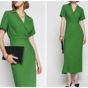 B34. Reformation Danika Dress Womens Small Old Money Coastal Feminine First Lady